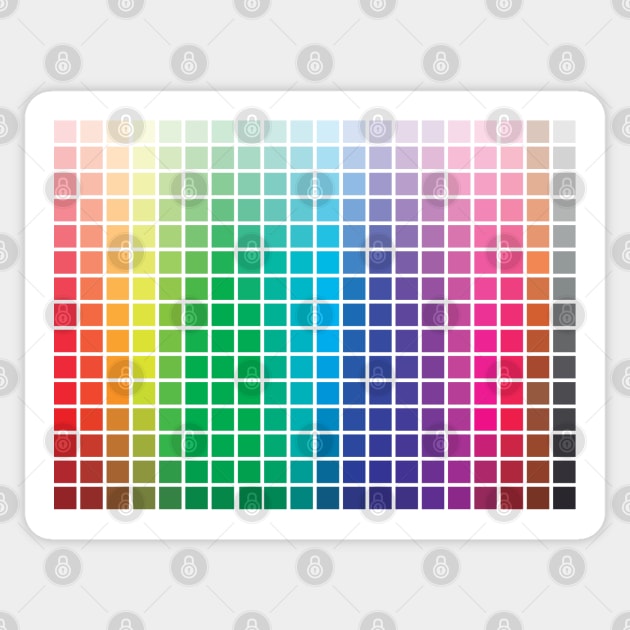 Colorful Tiles Sticker by Shalini Kaushal